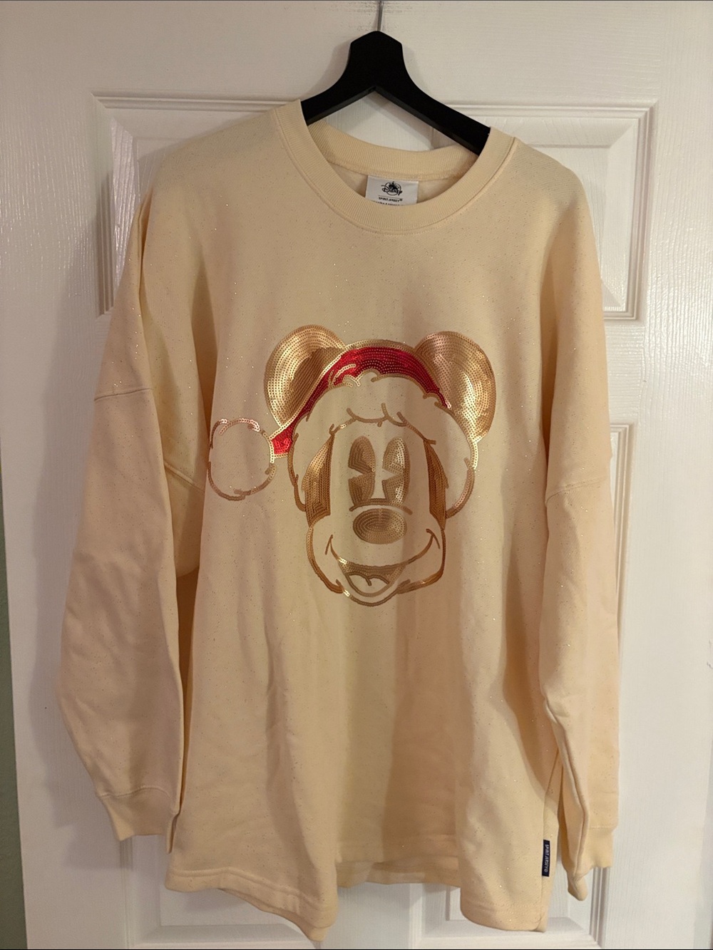 Santa Mickey Spirit Jersey Sweatshirt